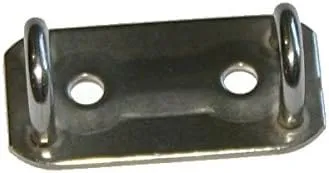 Nautos HT5850 - Stainless Steel Plate with Loop - Sailboat Laser Parts