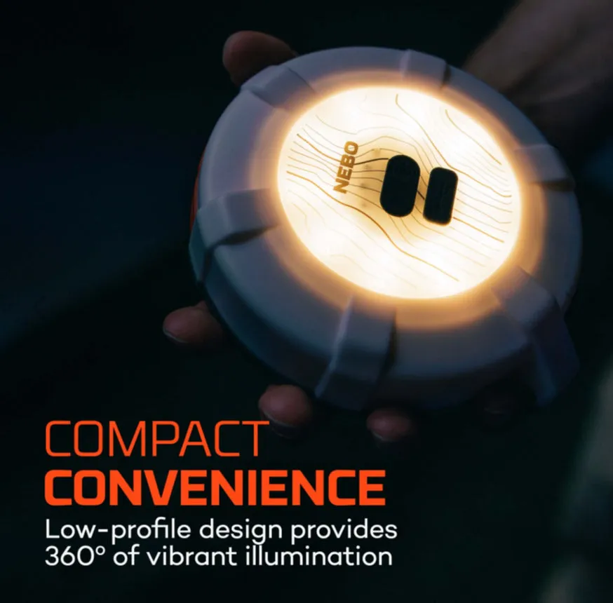 Nebo Luna 400  2-in-1: Lantern   Color String Light