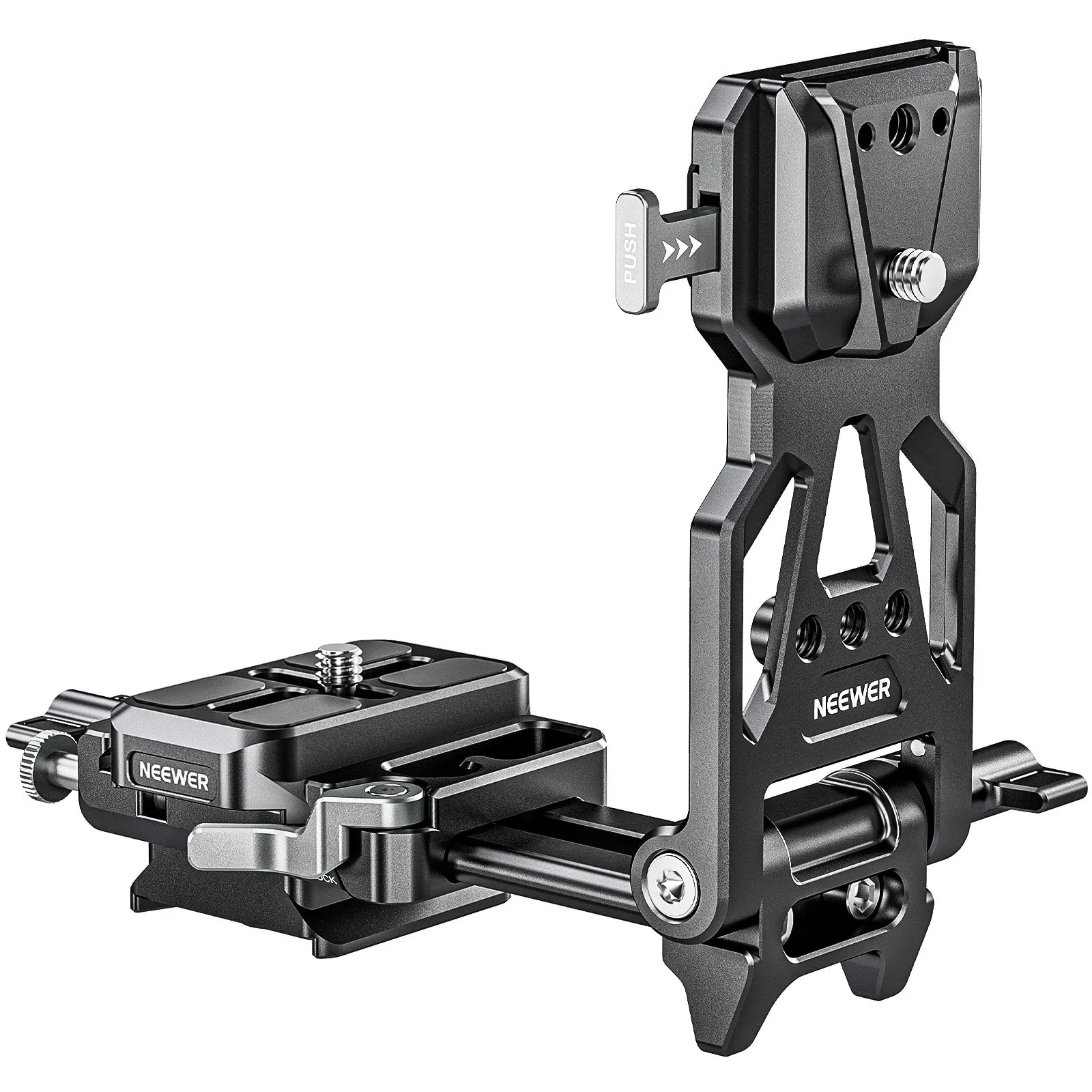 NEEWER PS015 Pro Foldable Arca Type Quick Release V Mount Battery Plate