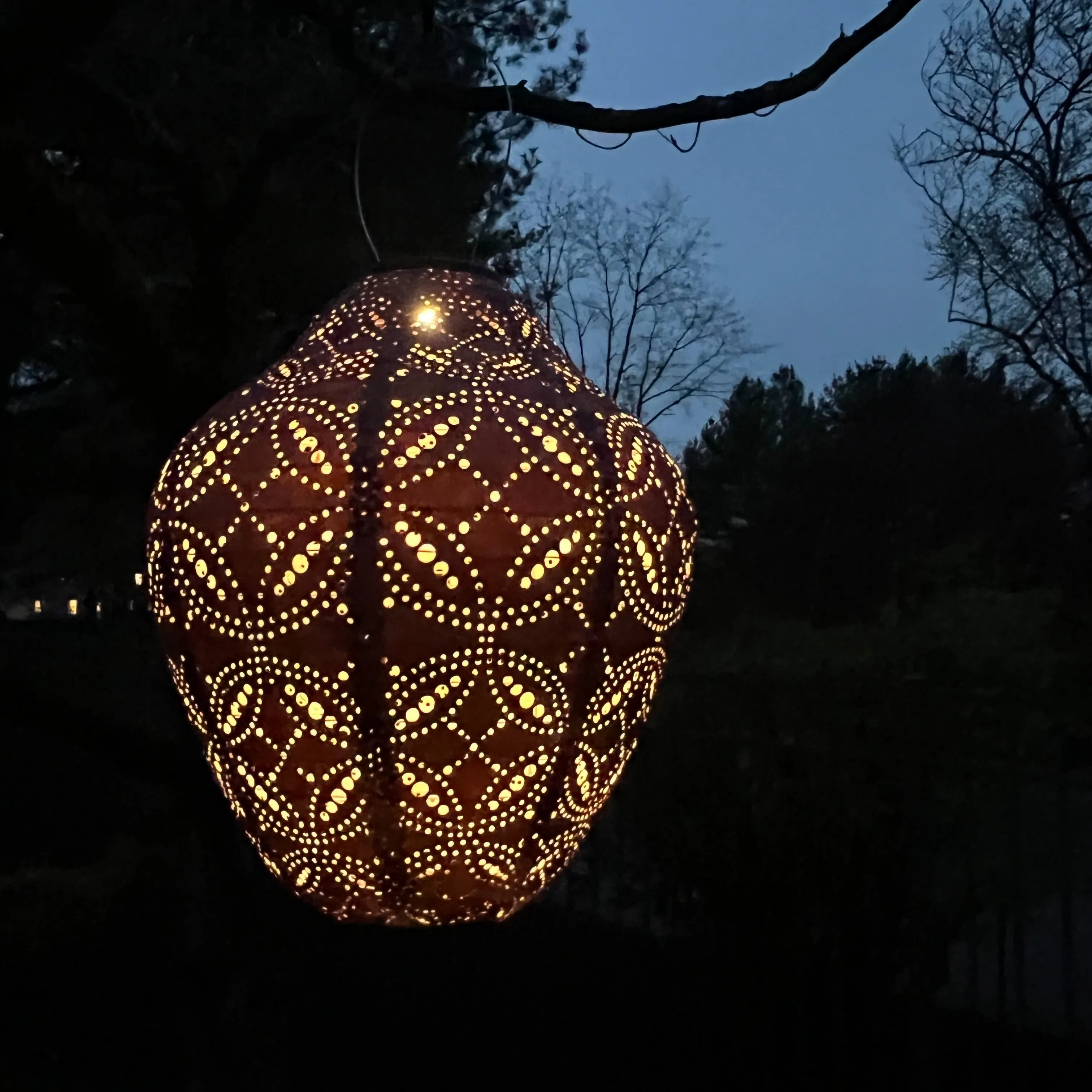 New Edition LUMIZ Battery Powered LED Jar Shape Lantern