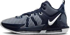 Nike Lebron Witness 7 (Team) Basketball Shoes (DZ3299-002, Wolf Grey/Wolf Grey/White)