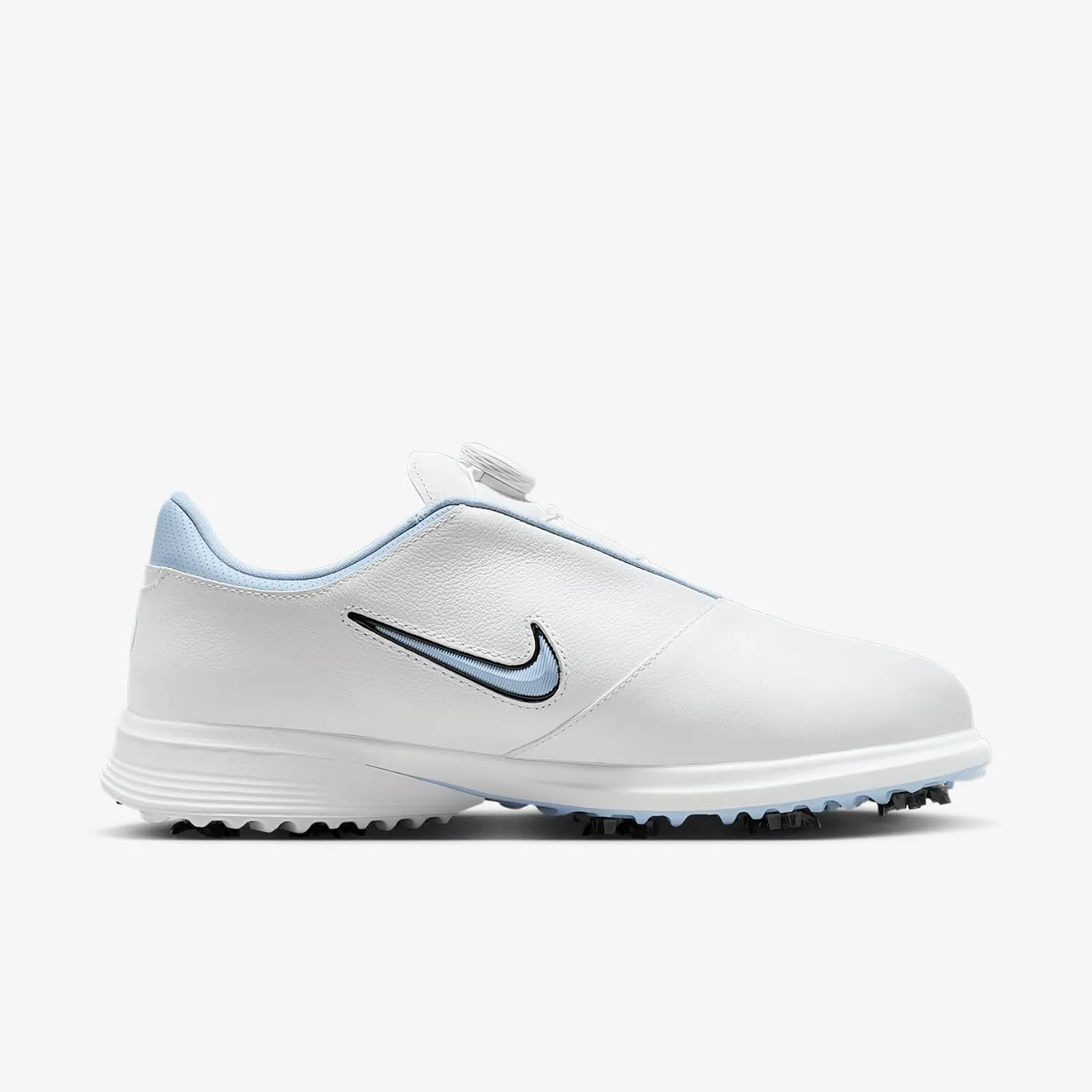 Nike Victory Tour 4 BOA Golf Shoes (HM6545-101, White/Photon Dust/Black/Psychic Blue)
