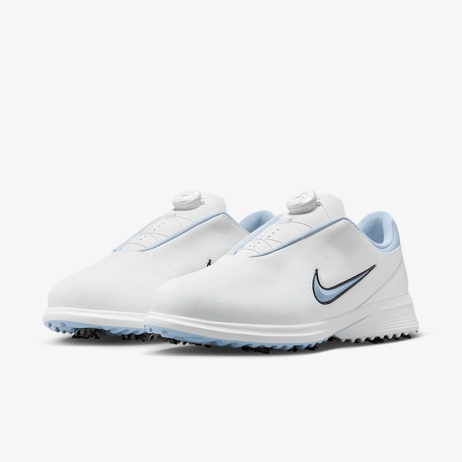 Nike Victory Tour 4 BOA Golf Shoes (HM6545-101, White/Photon Dust/Black/Psychic Blue)