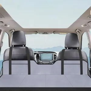 Non-Inflatable Car Mattress Back Seat Bed Extender Portable Folding Camping Travel for Sleeping
