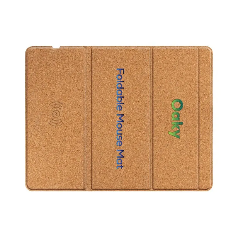 Oaky Eco Foldable Wireless Charging Mouse Pad