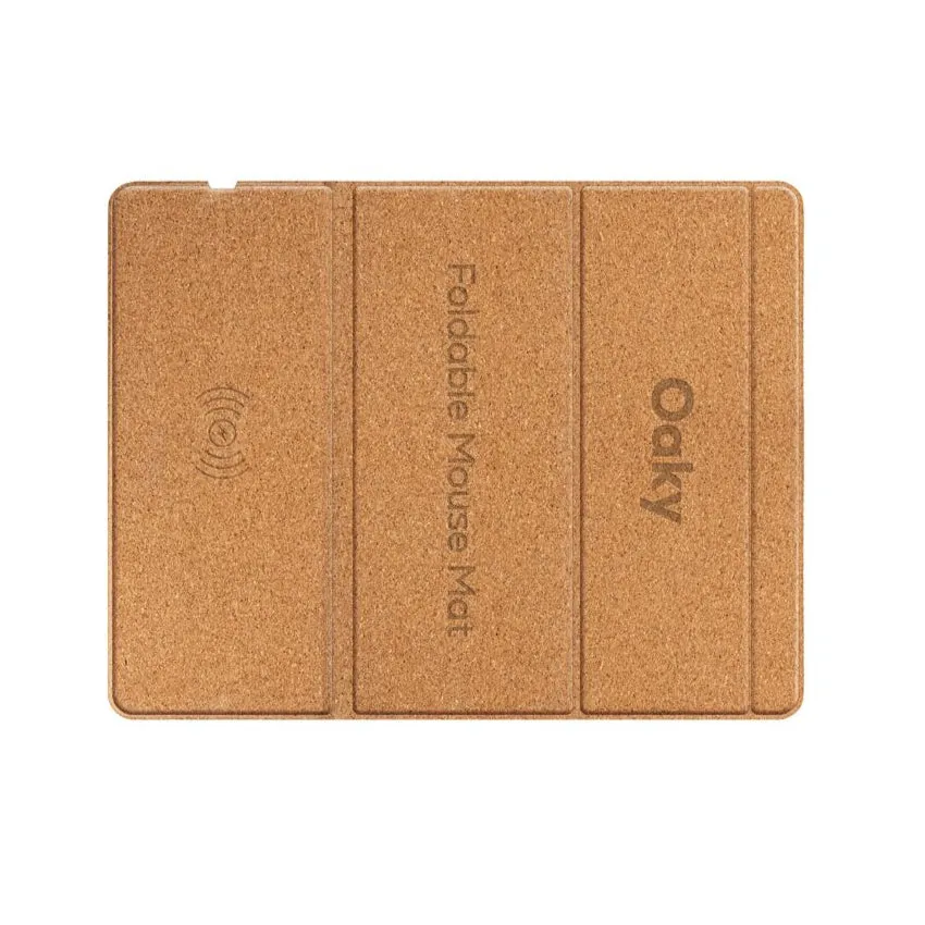 Oaky Eco Foldable Wireless Charging Mouse Pad