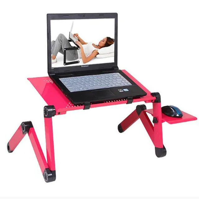 Offices Computer Portable in Aluminium Adjustable with Mouse Carpet