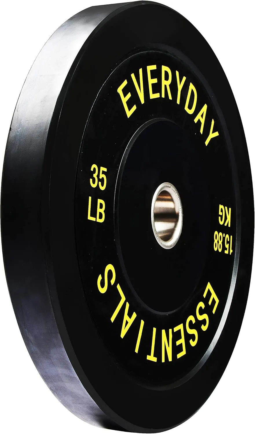 Olympic Bumper Plates with Steel Hub 2-Inch Weight Plates for Strength Training & Weightlifting, Pairs or Sets or Sets with Barbell