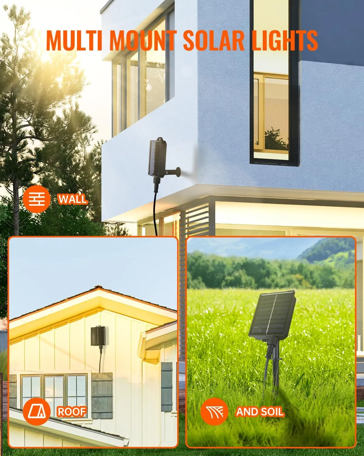 OMED Hanging Solar Powered Outdoor Rechargeable Dusk to Dawn Waterproof Remote Control Pendant Lights Dimmable LED Camping Lights for Gazebo Shed Garage Patio and Yard