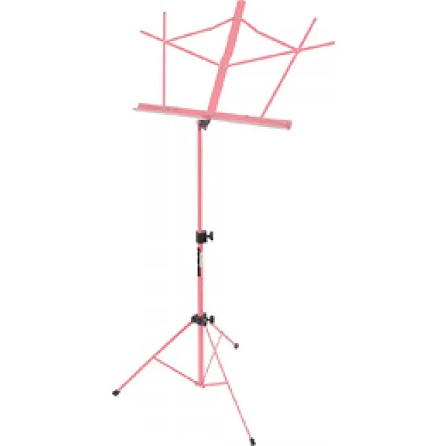 On Stage SM7122PKB Pink Music Stand with Bag