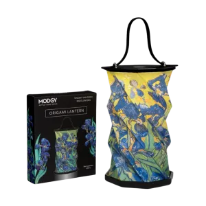 Origami Lantern - Van Gogh Irises