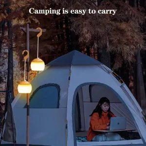 Outdoor Atmosphere Night Light - Rechargeable LED Tent Light