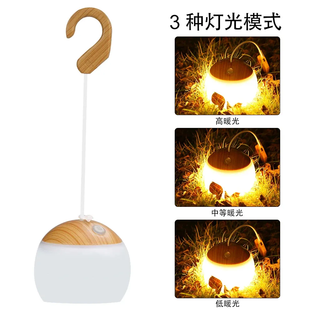 Outdoor Atmosphere Night Light - Rechargeable LED Tent Light
