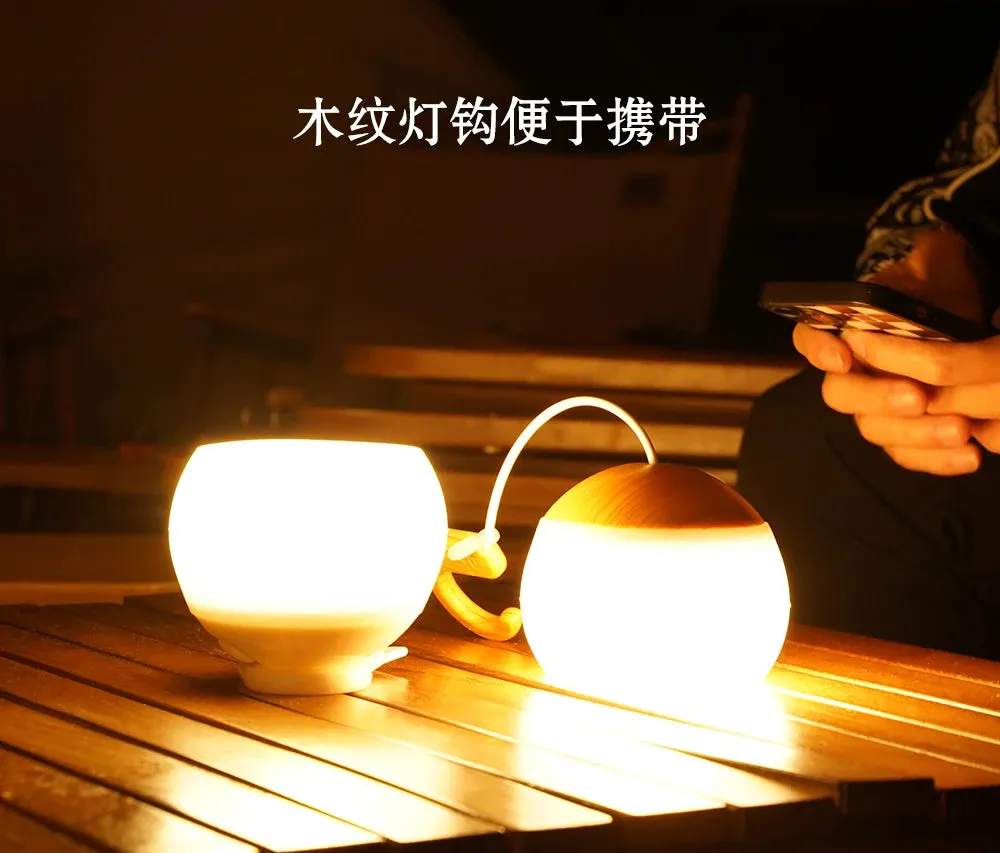 Outdoor Atmosphere Night Light - Rechargeable LED Tent Light