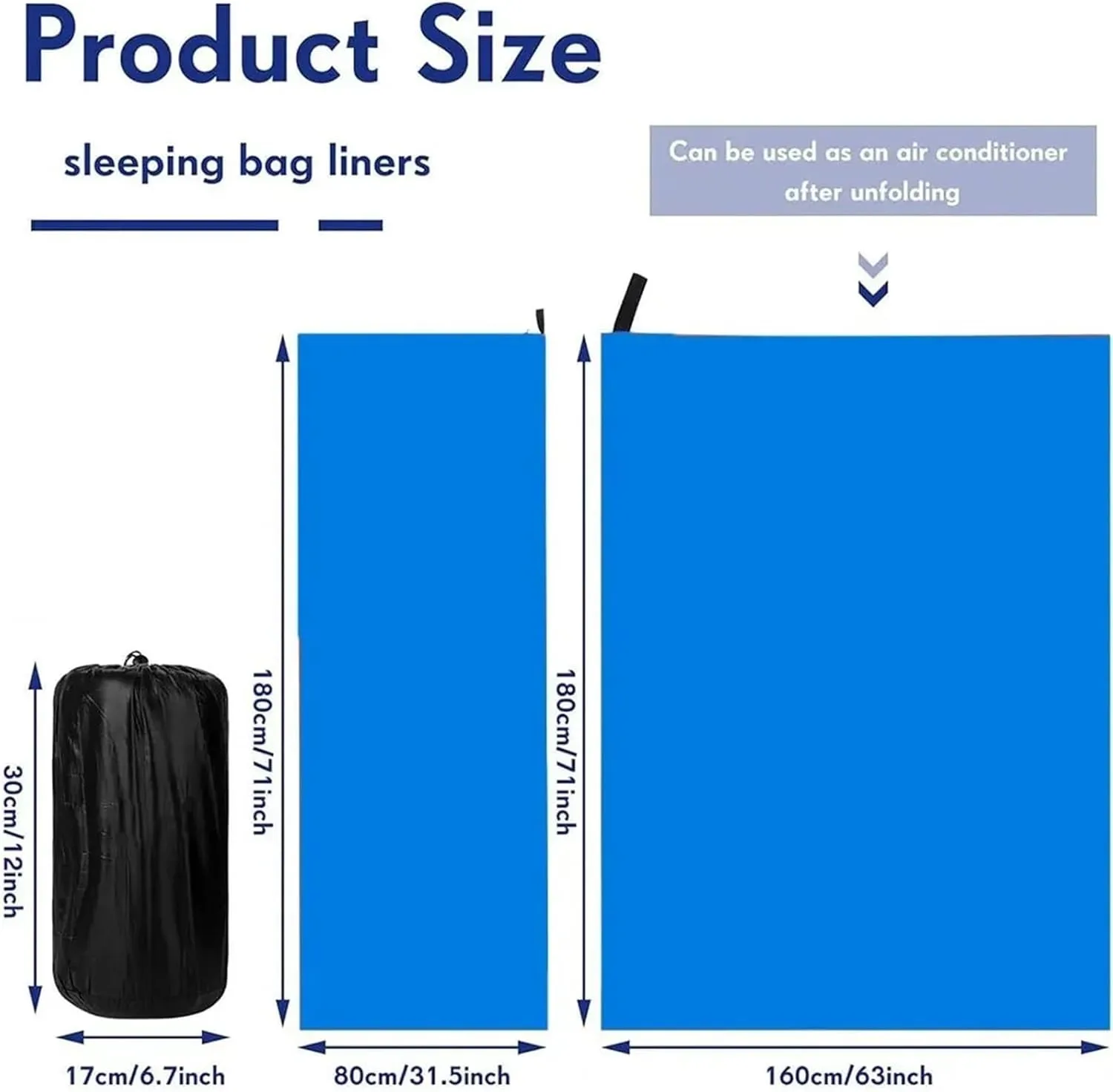 Outdoor Portable Fleece Sleeping Bag Ultra-Light Polar Travel Sheets for Adults Outdoor Camping Tent Bed Warm Sleeping Bag Liner