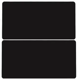 Oversized mouse table mat double sided