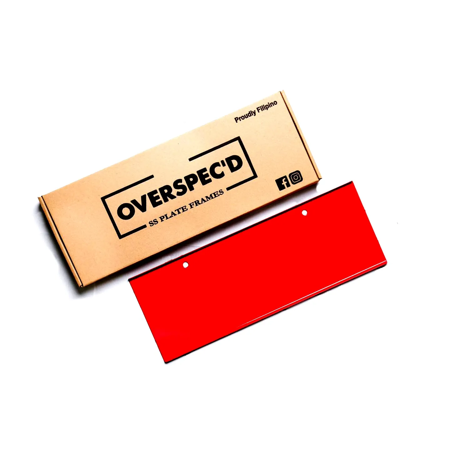 Overspec'D Auto Plate Frame Holder