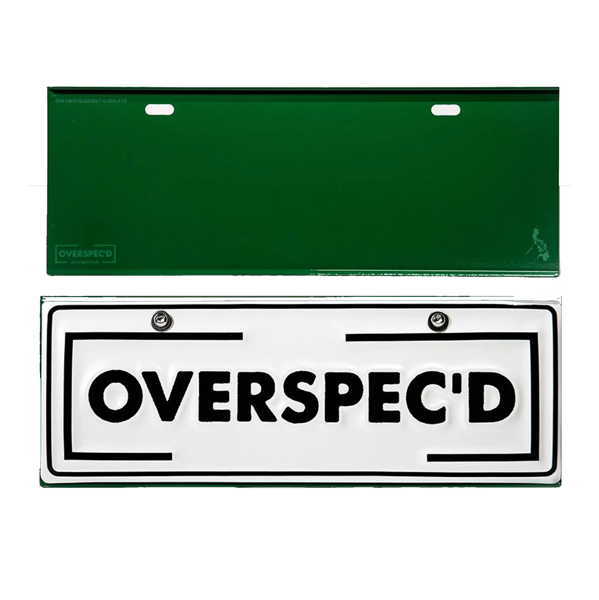 Overspec'D Auto Plate Frame Holder
