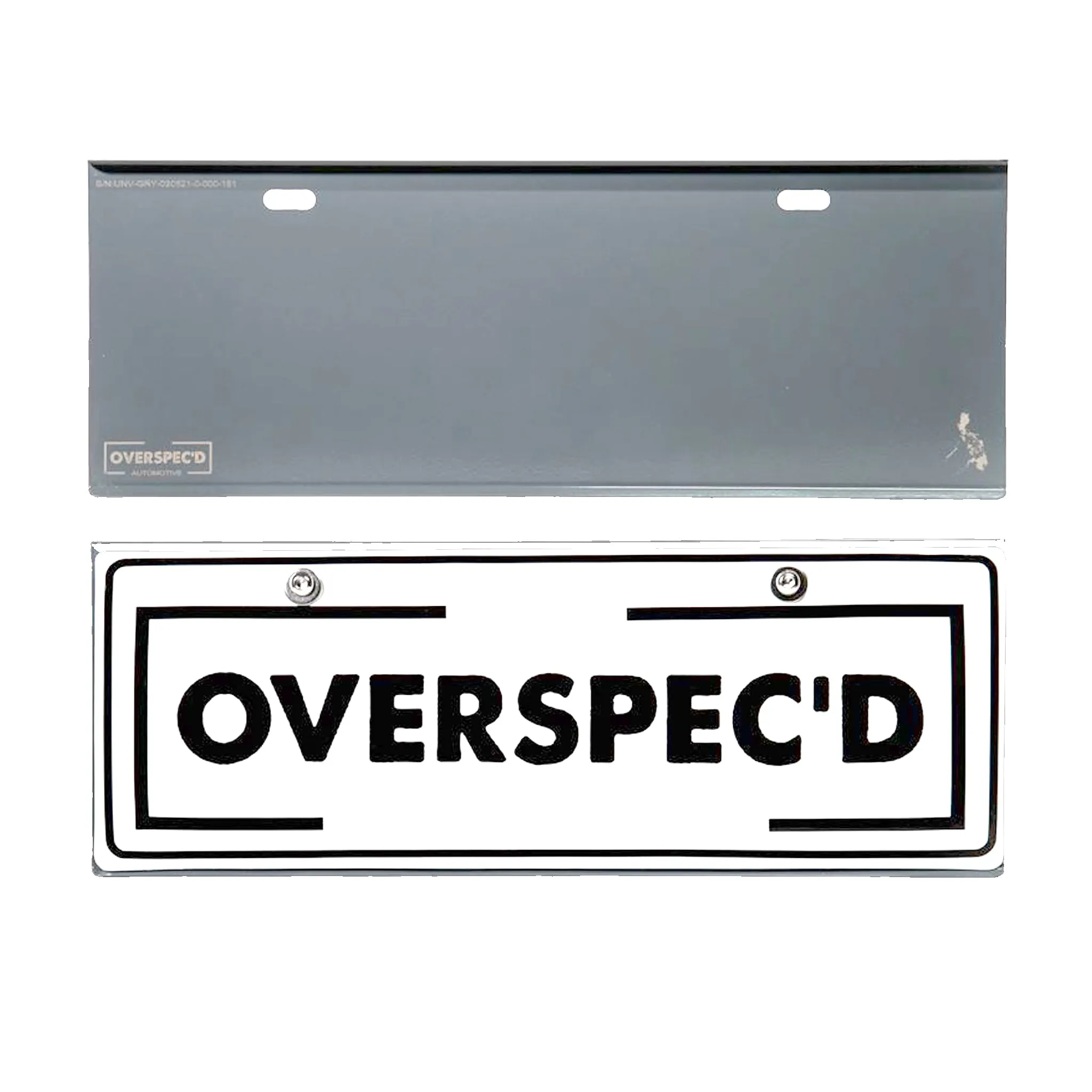 Overspec'D Auto Plate Frame Holder