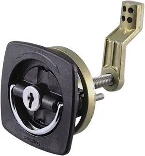 Perko 0931DP1BLK Flush-Mount Locking Latch, black