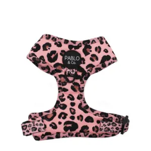 Pink Leopard Adjustable Harness