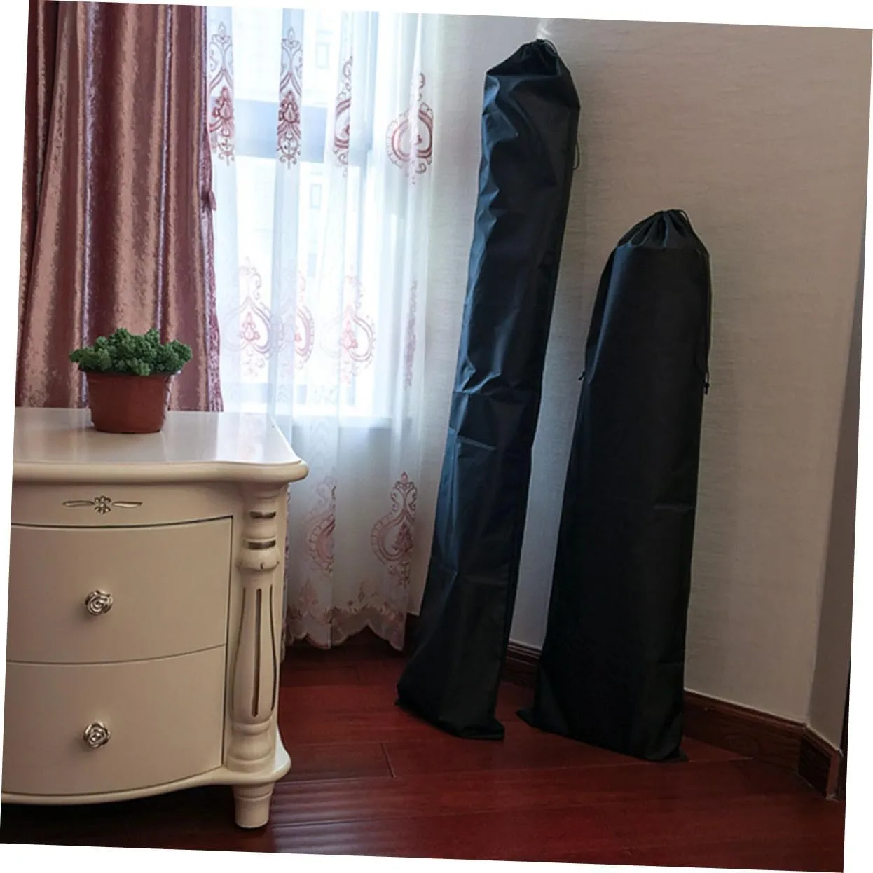 POPETPOP 4 Pcs Mat Storage Bag Nylon Blanket to Sleep