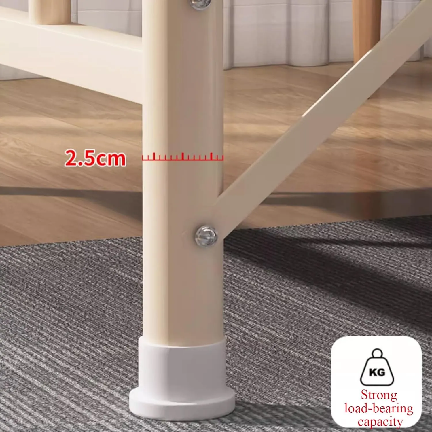 Portable Folding Bed with Mattress for Students at Home, Foldable Cots for Sleeping Comfortable, Portable Foldable Roll Away Adult Bed for Guest Various Sizes(100cm), IBIAHYSLI-100CM
