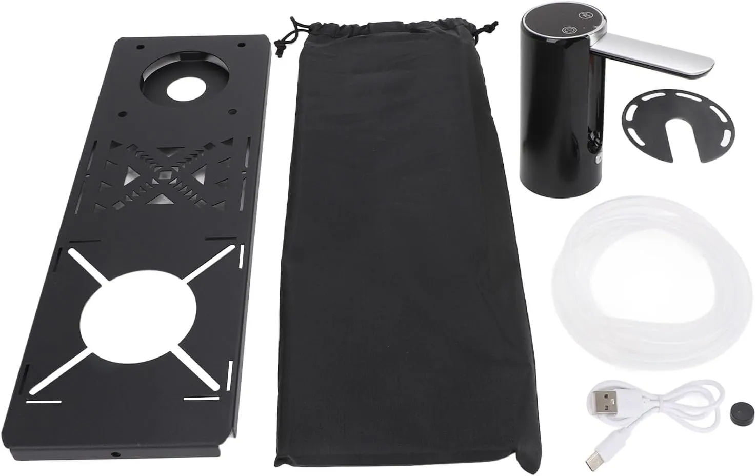 Portable IGT Table Plate with Storage for Camping, Outdoor Stove Furnace Board Compatible with SOTO Spider Stove, Features Electric Pump and Modular Expansion