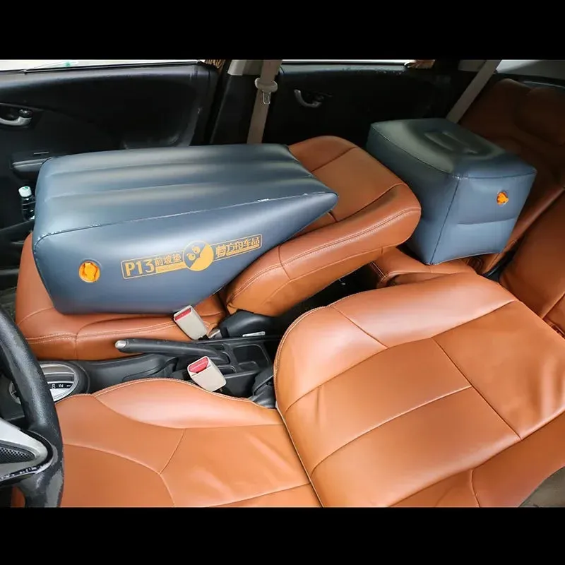 Portable Inflatable Car Sleeping Bed - Front Seat Travel Mattress