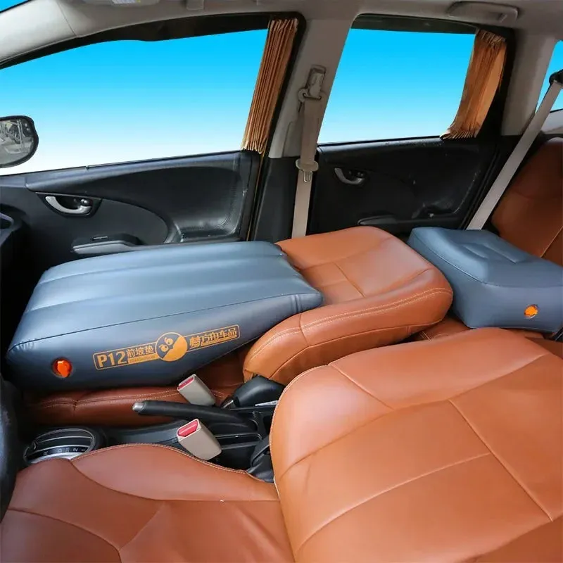 Portable Inflatable Car Sleeping Bed - Front Seat Travel Mattress