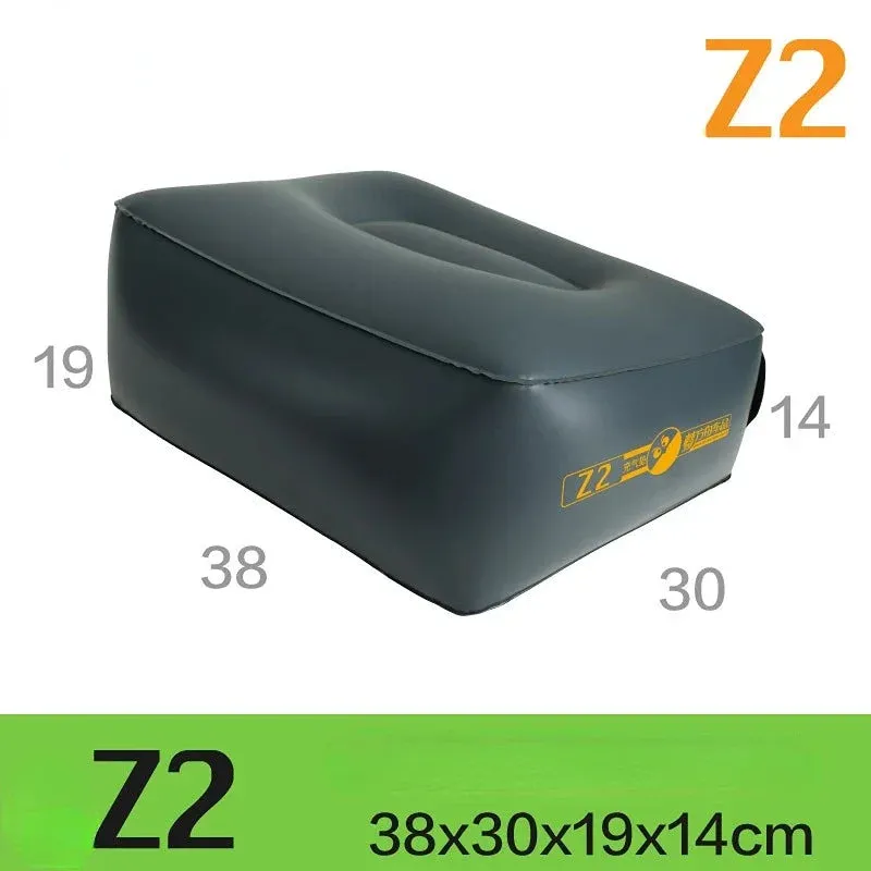 Portable Inflatable Car Sleeping Bed - Front Seat Travel Mattress