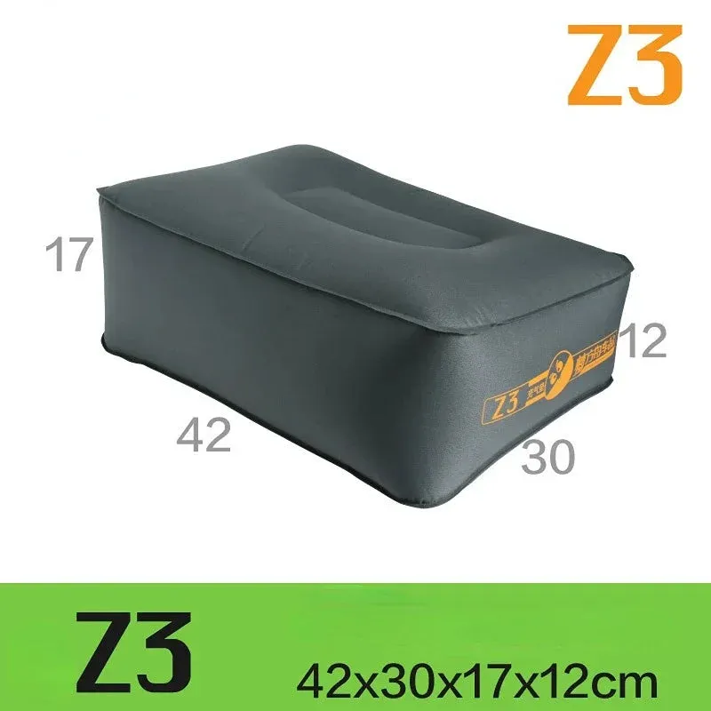 Portable Inflatable Car Sleeping Bed - Front Seat Travel Mattress