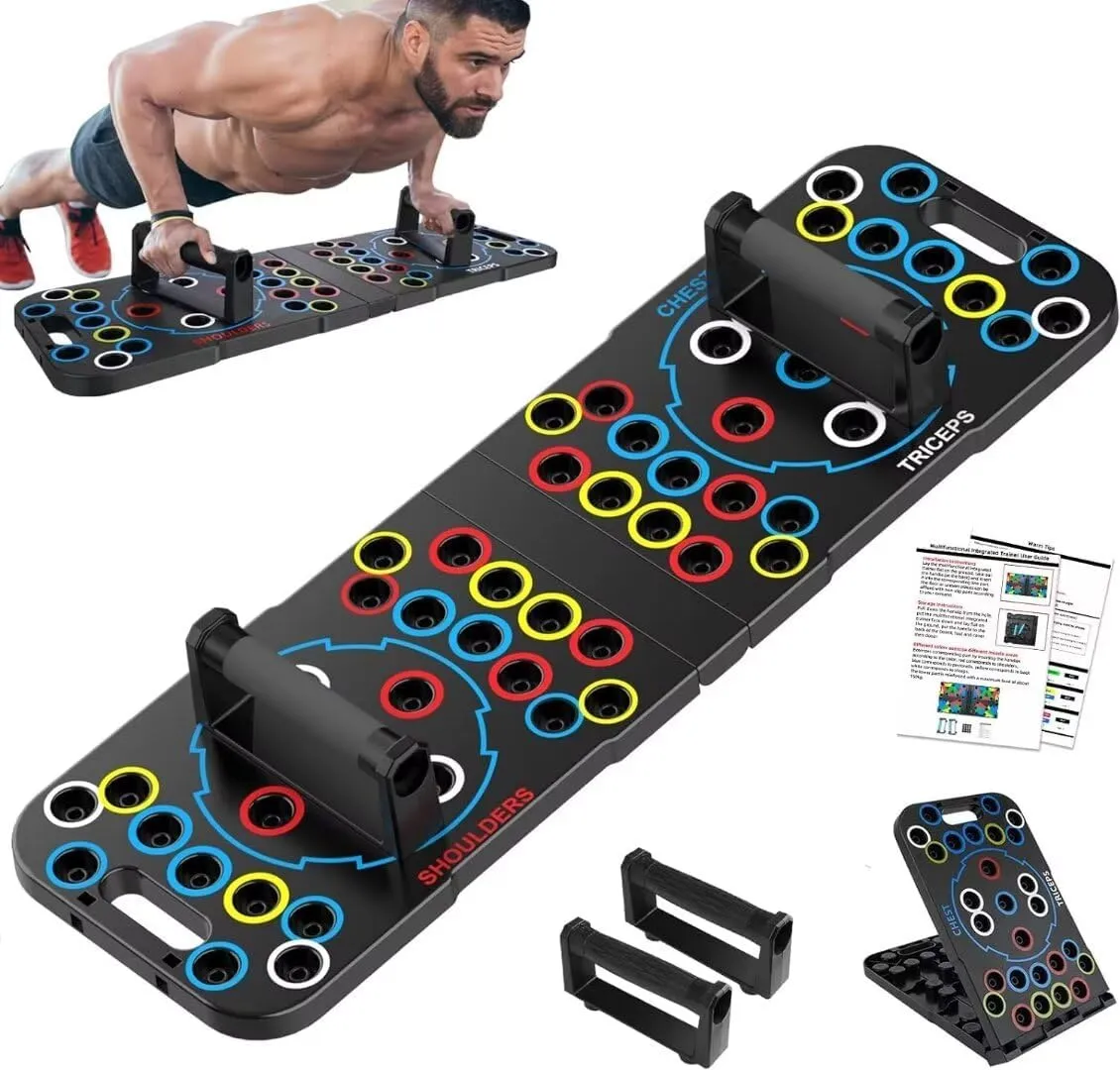 Push-up board for home use multifunctional fitness new abdominal apparatus exercise abs pecs folding training bracket plate