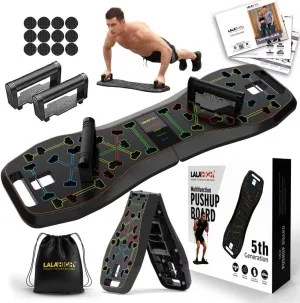 Pushup Multifunctional Training Plate Adult Folding Pushup Stand Pectoral Trainer Pushups