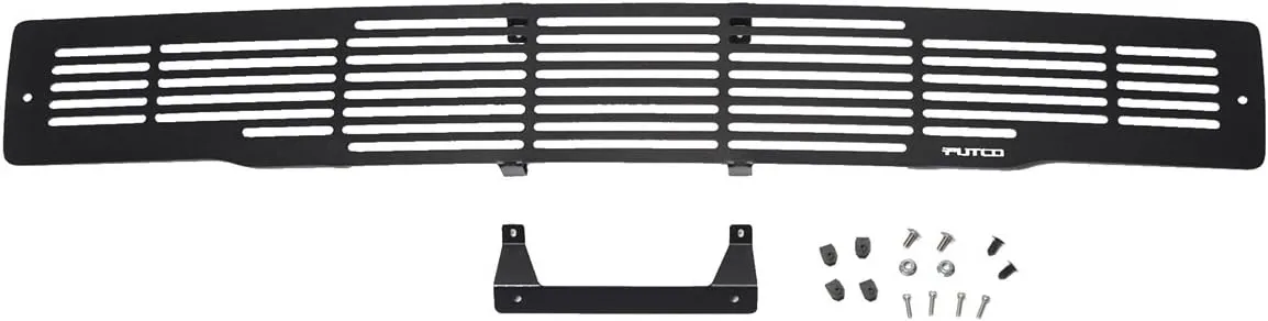 Putco 87160 Black Stainless Steel Bar Style Bumper Grille for Ford F150