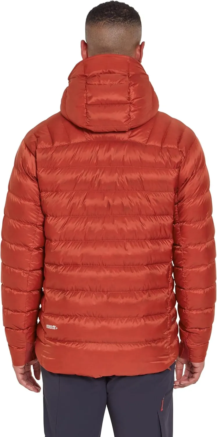 Rab Men's Electron Pro 800-Fill Down Hooded Jacket for Climbing and Mountaineering