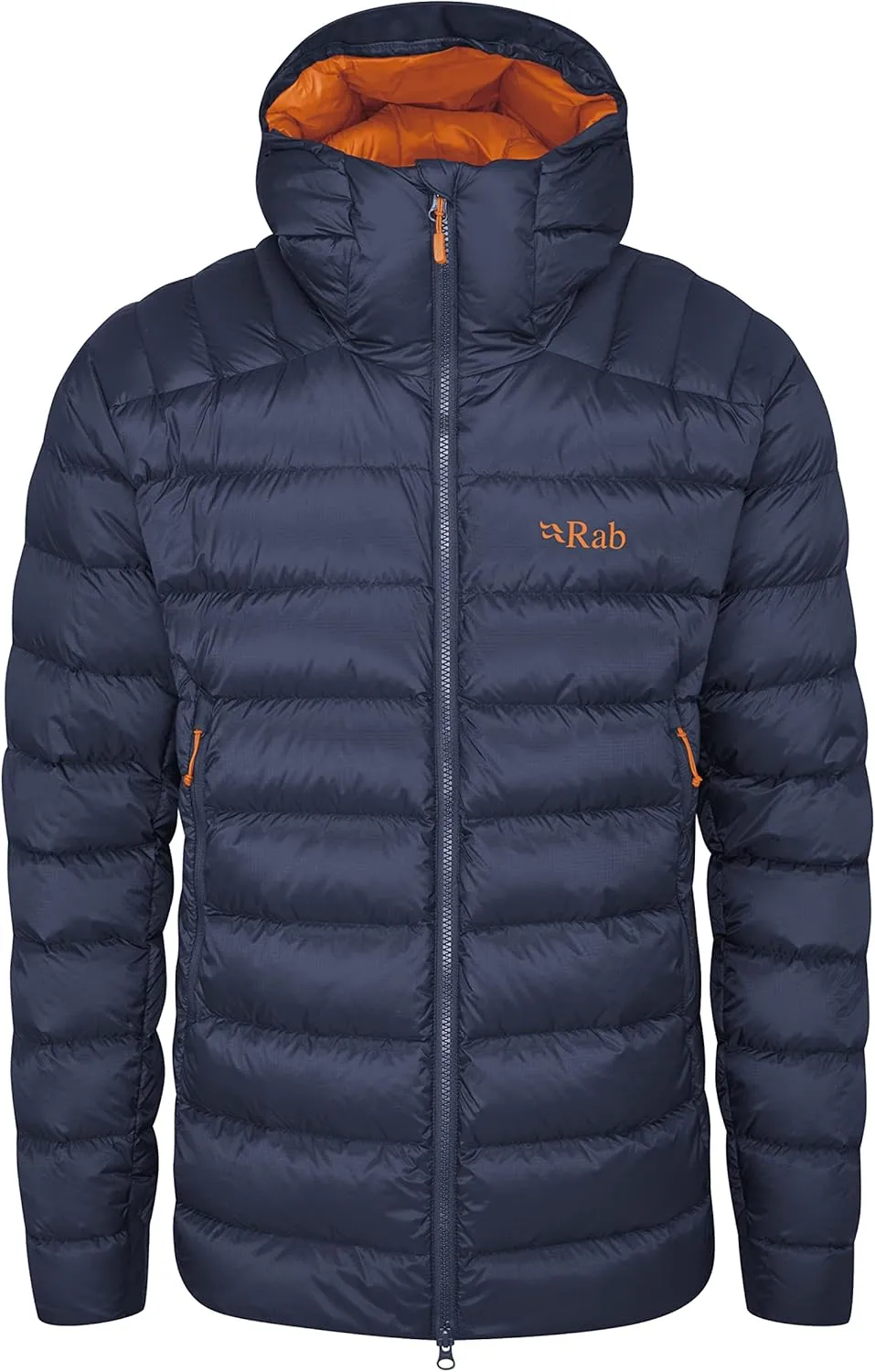 Rab Men's Electron Pro 800-Fill Down Hooded Jacket for Climbing and Mountaineering