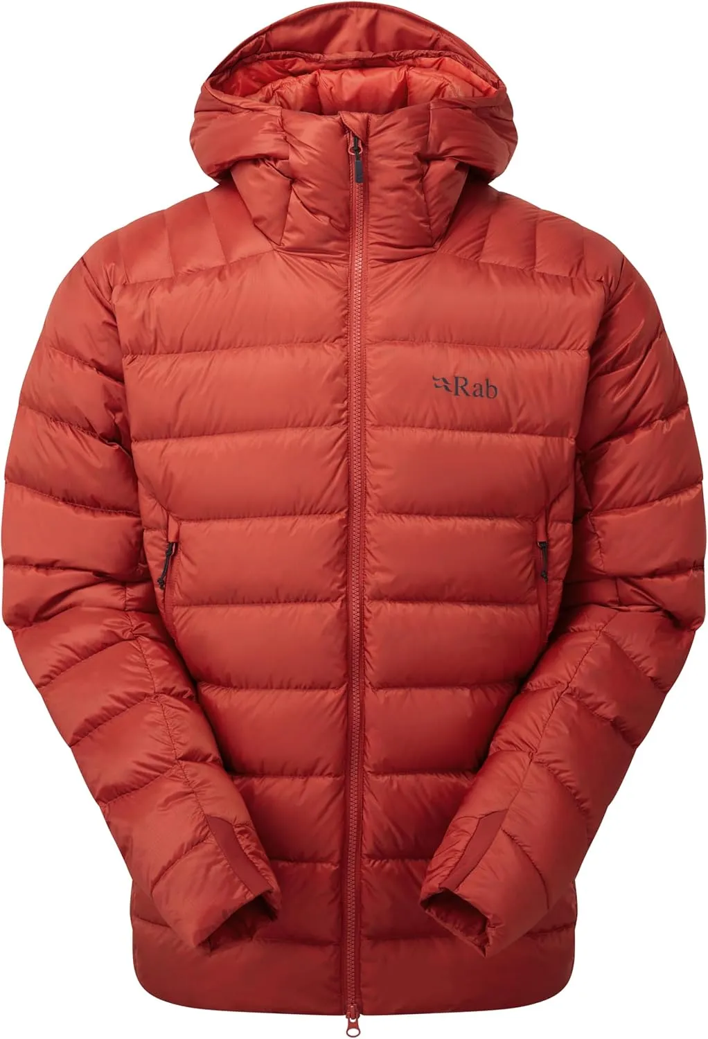 Rab Men's Electron Pro 800-Fill Down Hooded Jacket for Climbing and Mountaineering