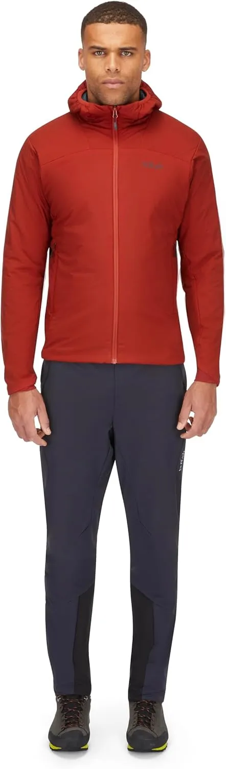 Rab Men's Xenair Alpine Light Hooded Insulated Jacket for Hiking & Mountaineering