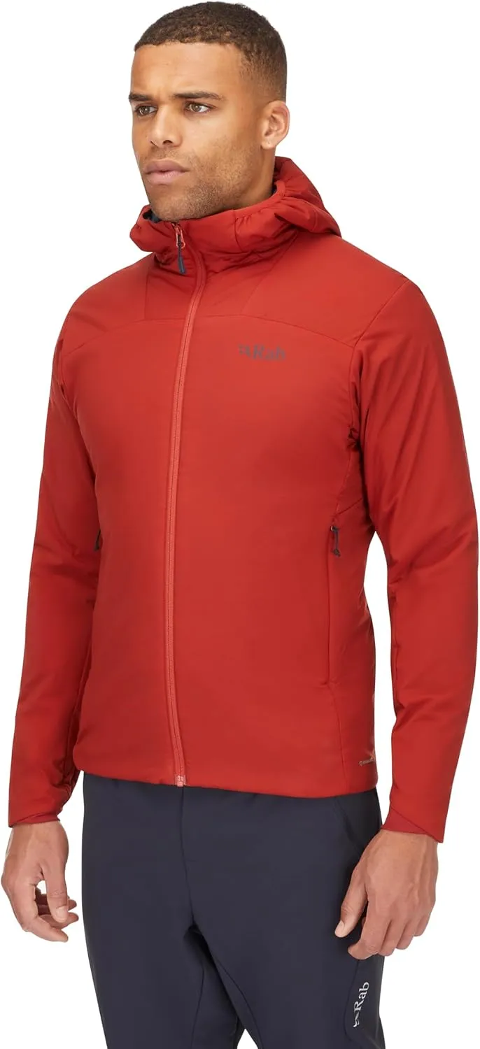 Rab Men's Xenair Alpine Light Hooded Insulated Jacket for Hiking & Mountaineering
