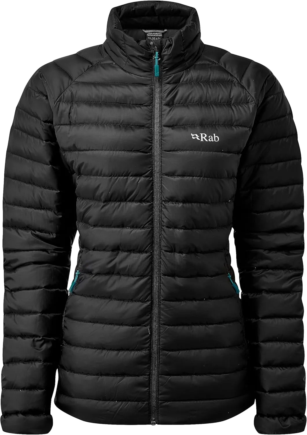Rab Women's Microlight Down Jacket - 700-Fill Down Puffer Coat for Hiking & Skiing
