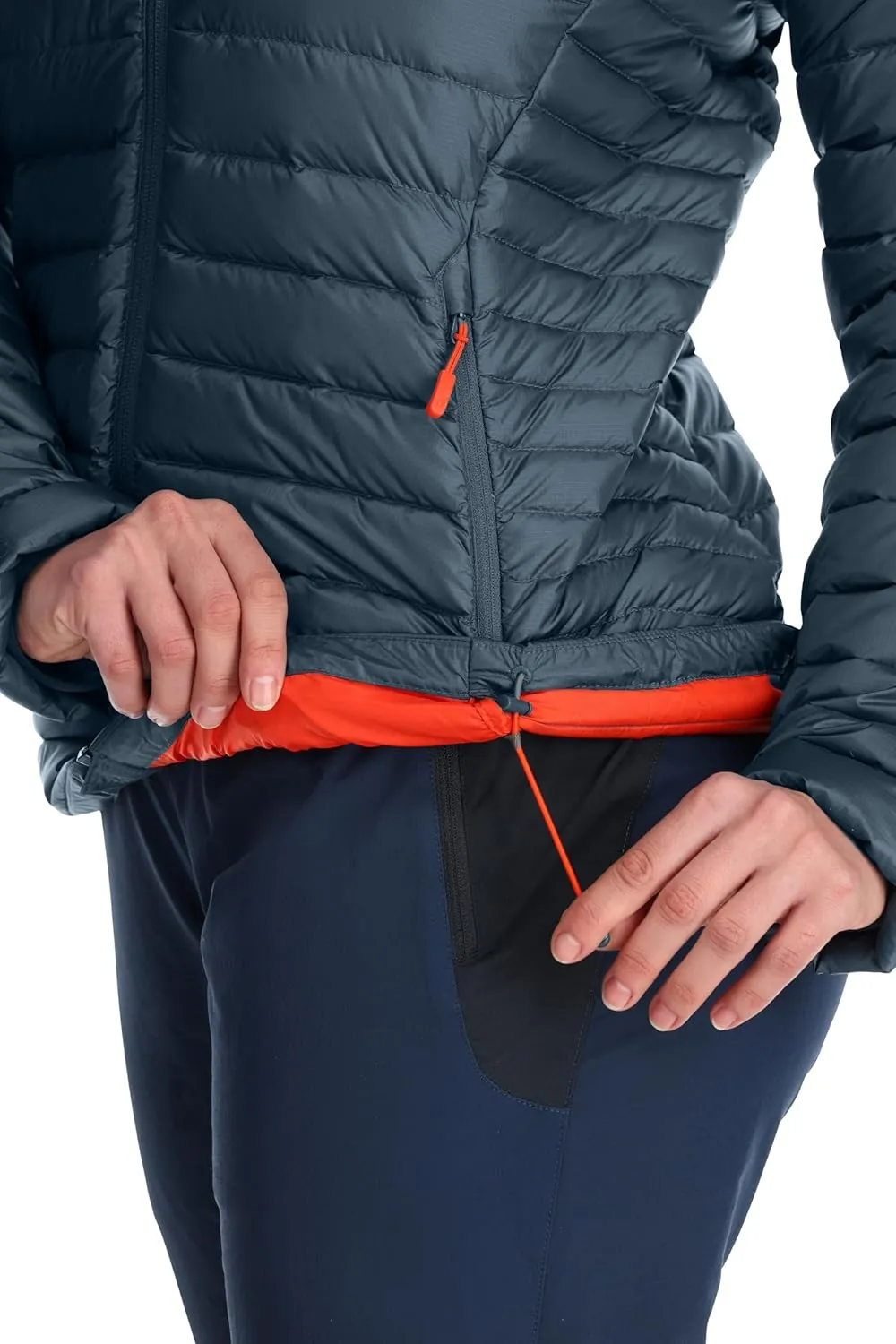 Rab Women's Microlight Down Jacket - 700-Fill Down Puffer Coat for Hiking & Skiing
