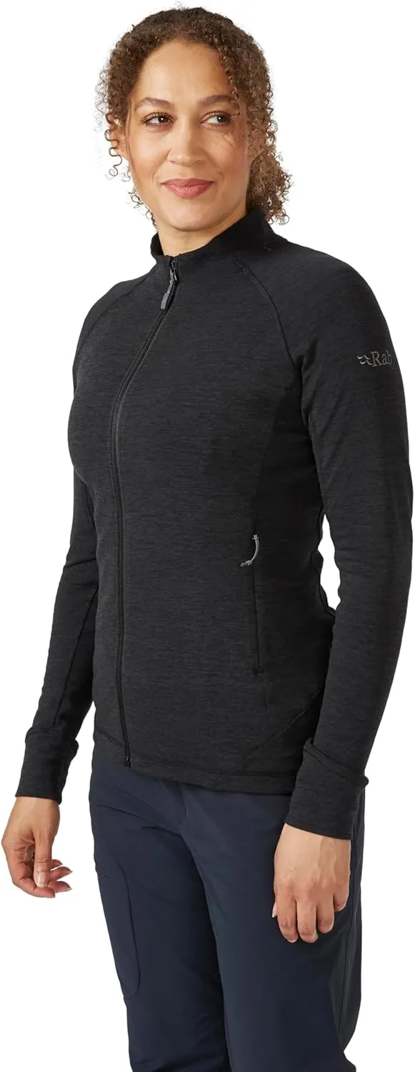 Rab Women's Nexus Stretch Fleece Jacket, Lightweight for Hiking, Climbing & Layering