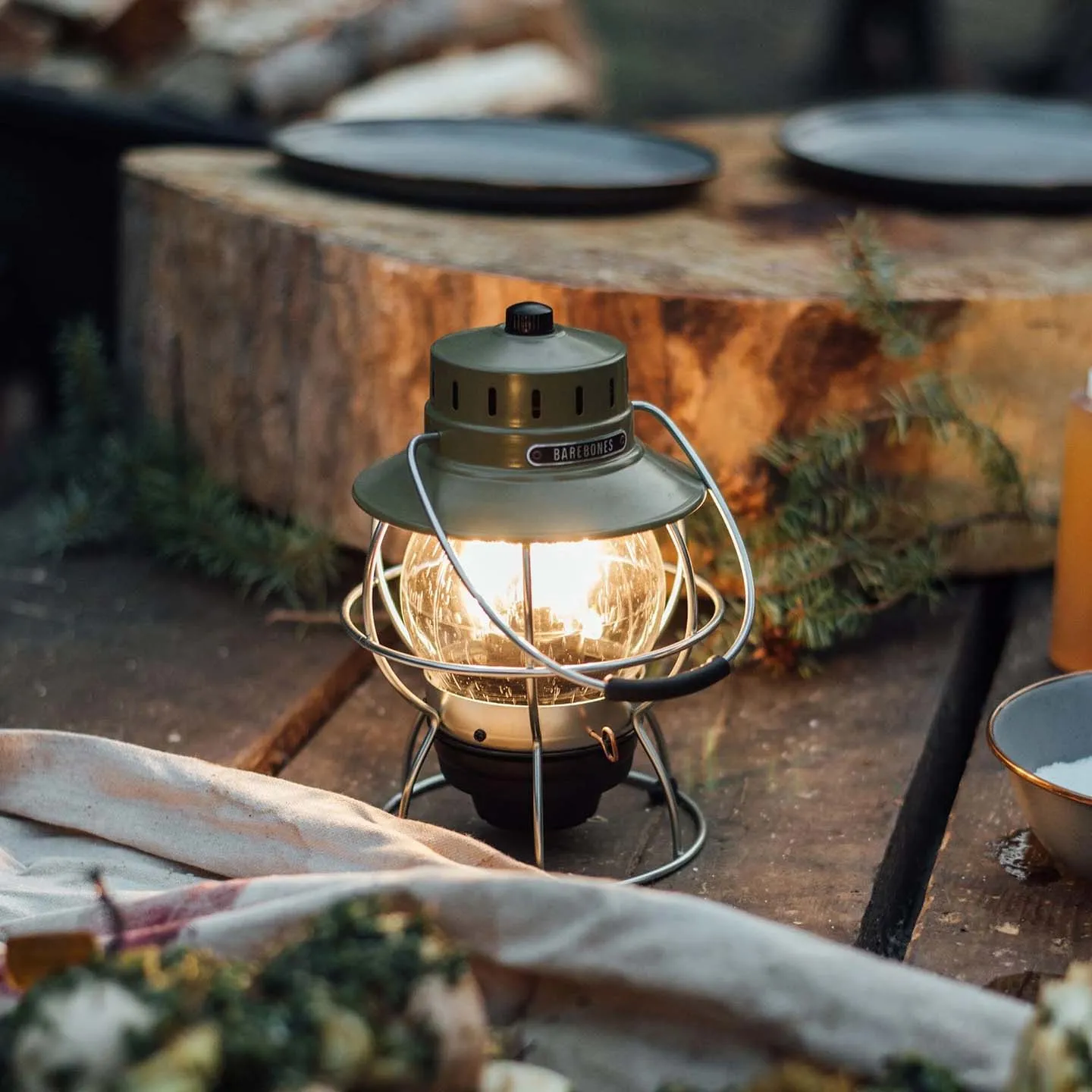 Railroad Lantern – Olive Drab