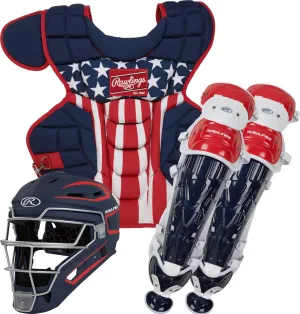 Rawlings | Velo 2.0 Catcher's Set | Baseball | NOCSAE Certified | Adult, Intermediate, Youth Sizing | Multiple Colors