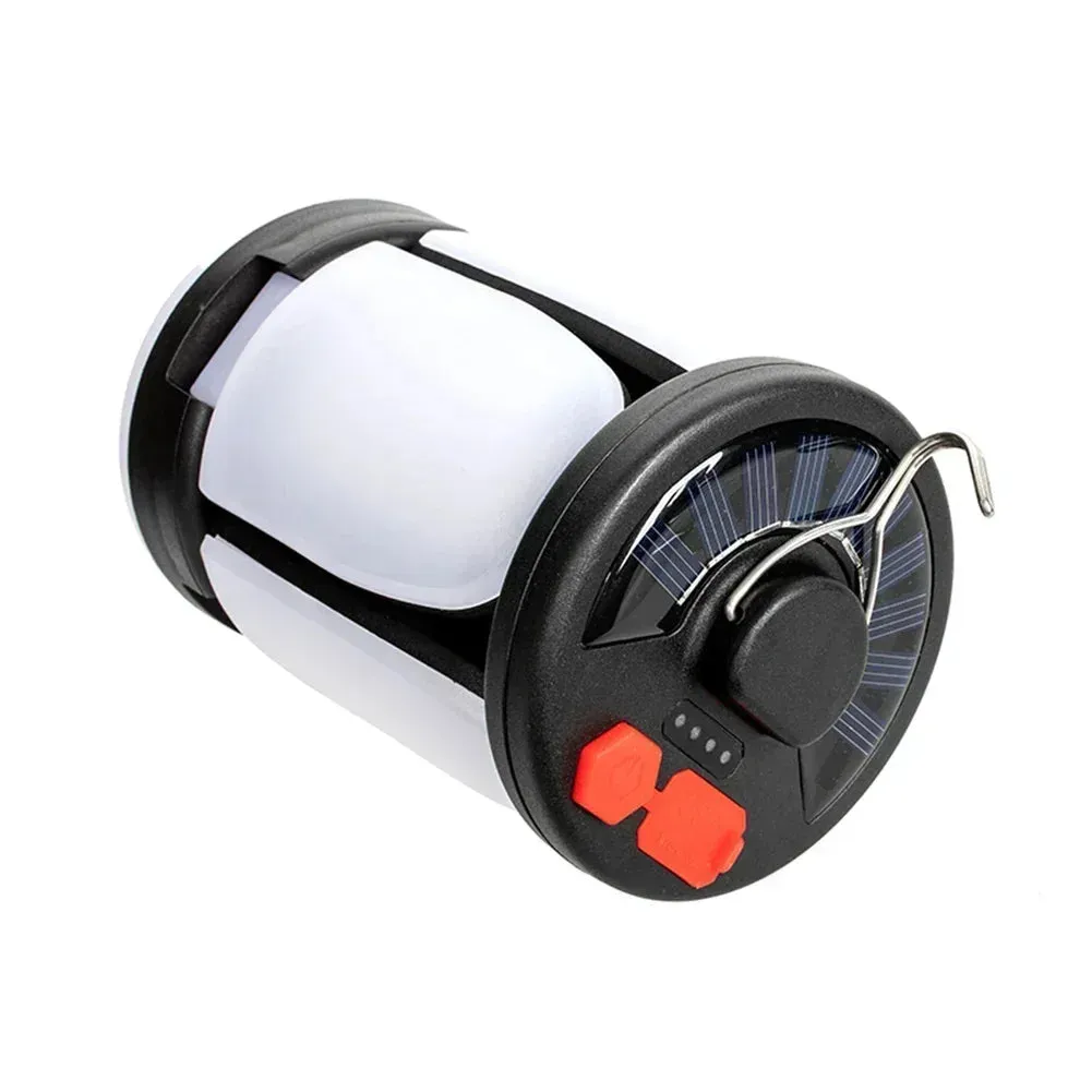 Rechargeable 4500mAh 1000LM Emergency Power Bank Solar LED Camping Lantern
