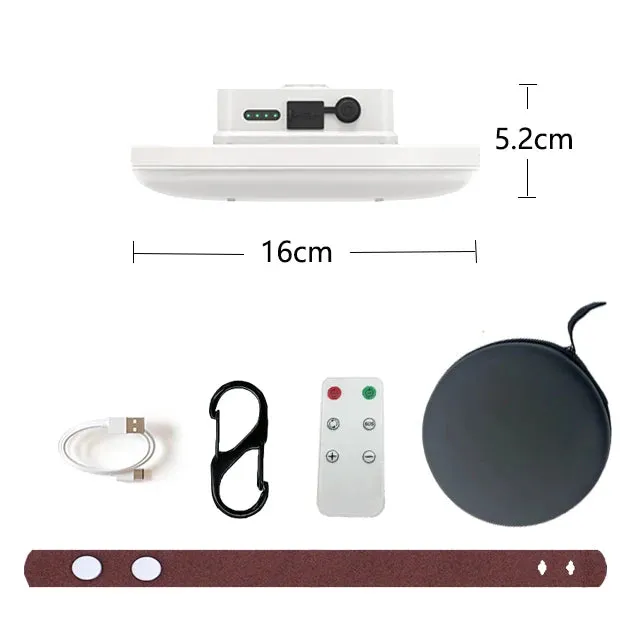 Rechargeable LED Magnetic Camping Lantern 13500mAh Portable Flashlight Floodlight Tent Lamp for Outdoor Fishing