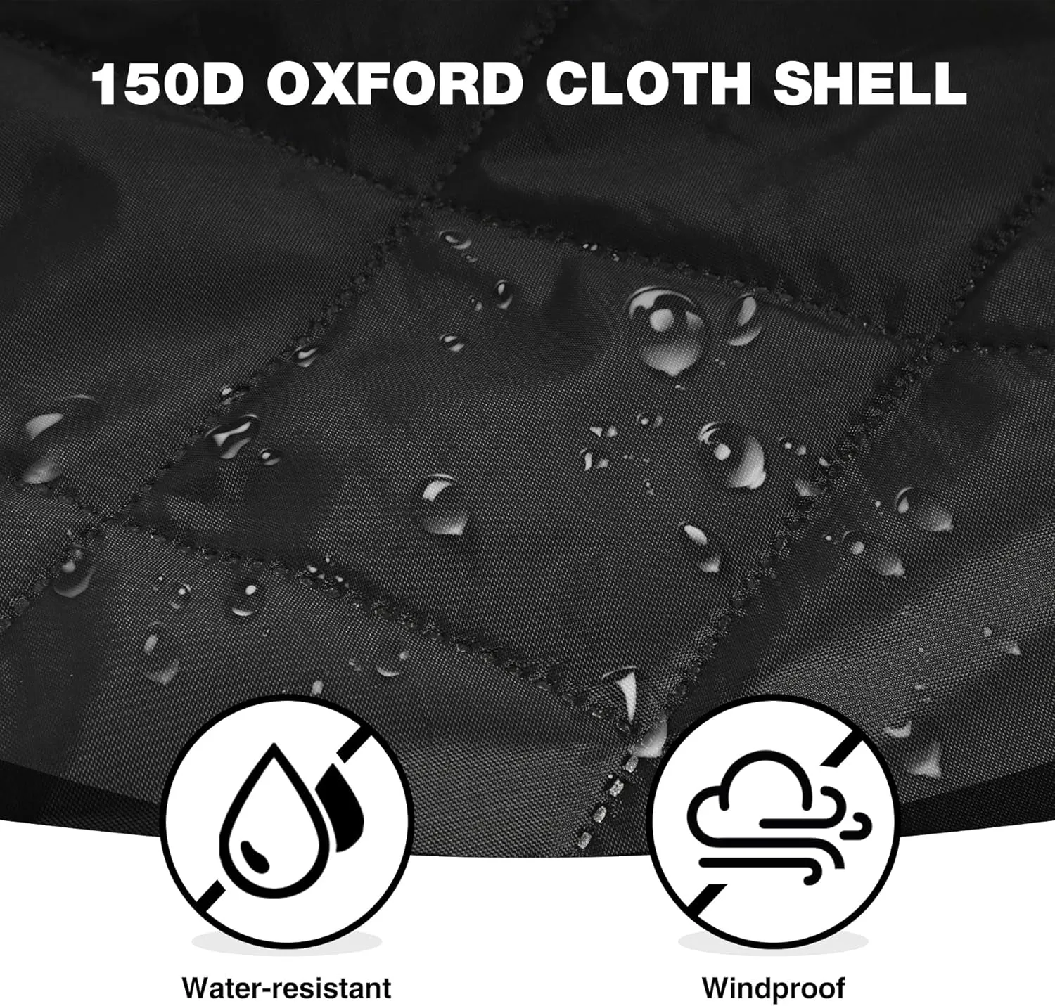 REDCAMP Large Warm Camping Blanket with Sherpa Lining, Cold Weather Warm Outdoor Blanket Waterproof and Windproof for Camping Stadium, Machine Washable 59"x79" White