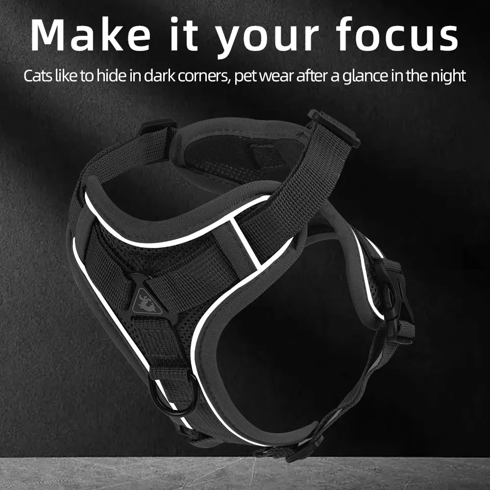 Reflective Cat Harness & Leash Set