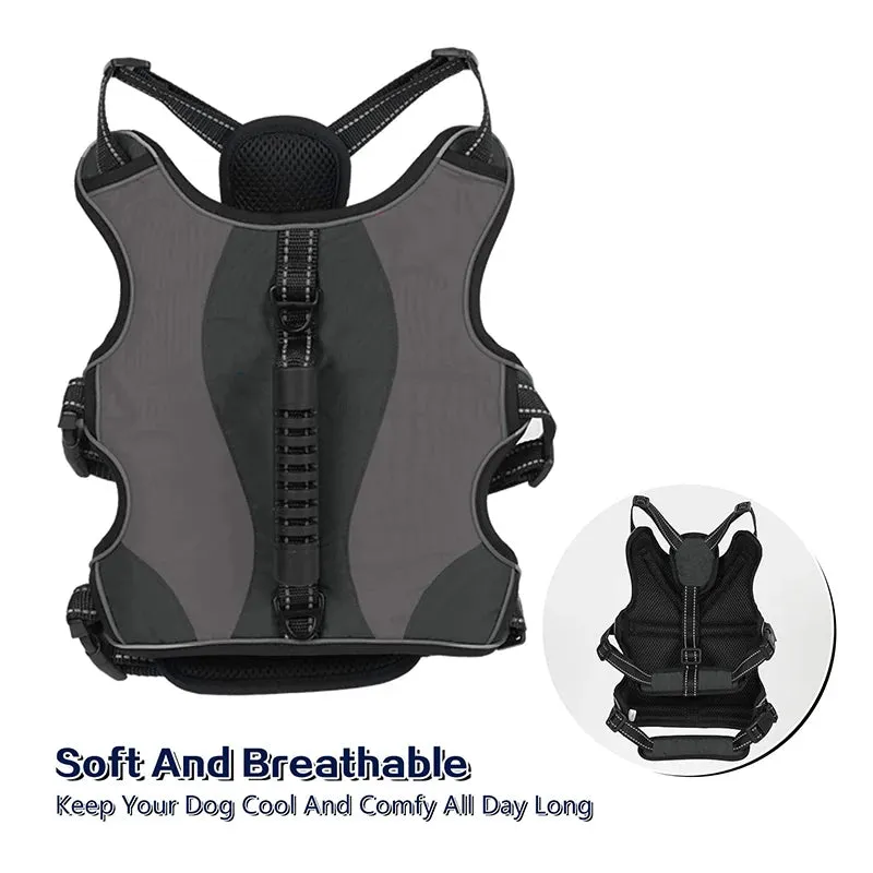 Reflective No Pull Tactical Dog Harness